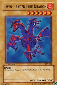 Twin-Headed Fire Dragon