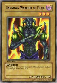 Unknown Warrior of Fiend