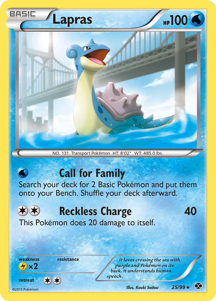 Lapras 25 Next Destinies Rare