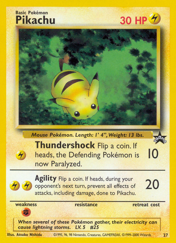 Pikachu 60 WoTC Promo Promo