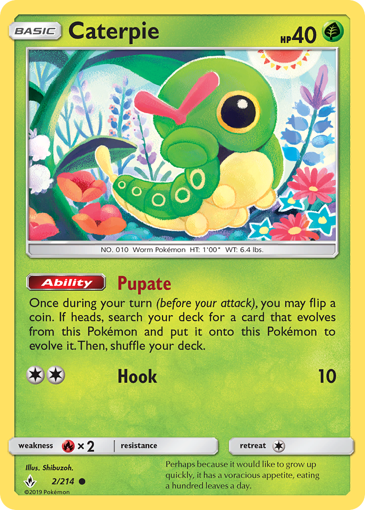 Caterpie 2 SM - Unbroken Bonds Common