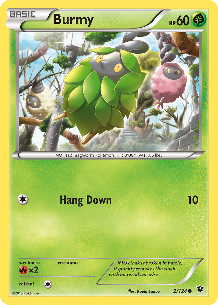Burmy 2 XY - Fates Collide Common