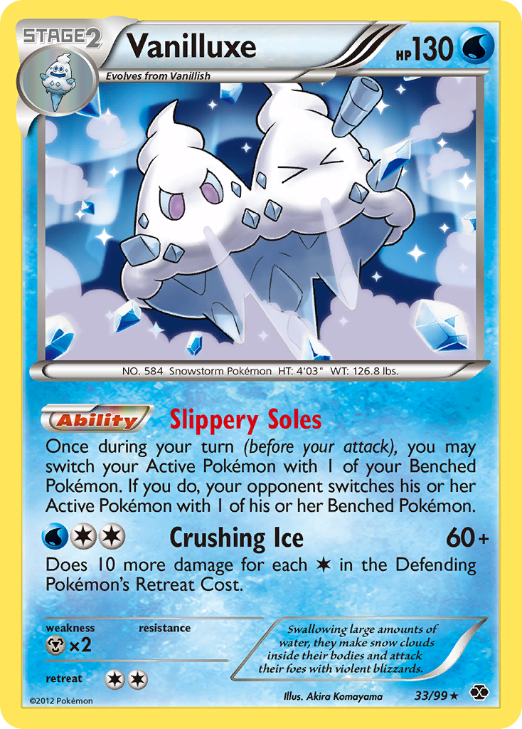 Vanilluxe 33 Next Destinies Holo Rare