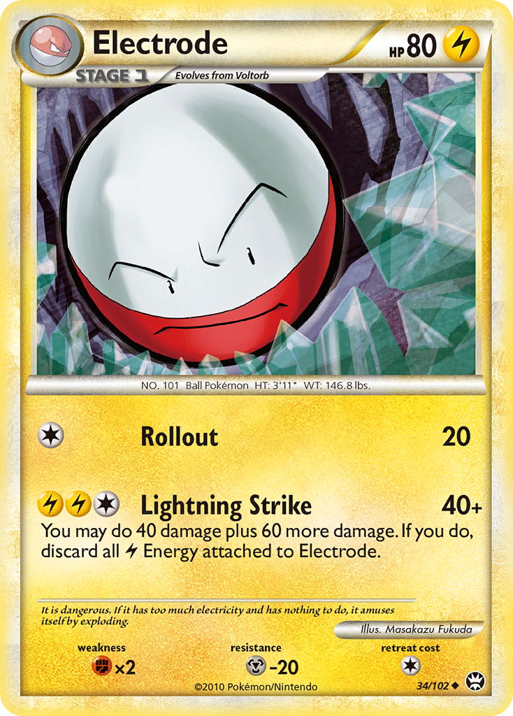 Electrode 34 Triumphant Uncommon Lightly Played