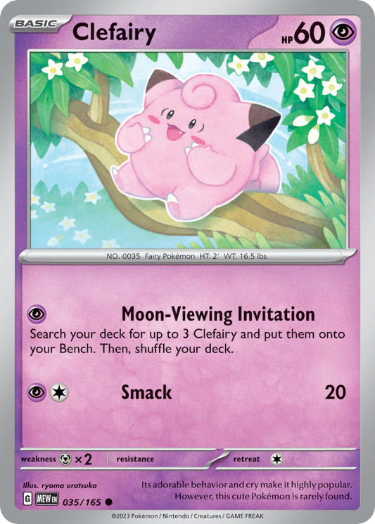 Clefairy 035 SV: Scarlet & Violet 151 Common