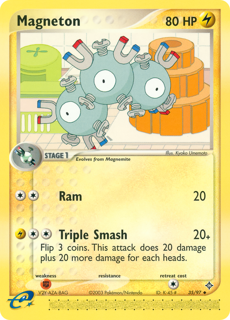 Magneton 35 Dragon Uncommon Lightly Played