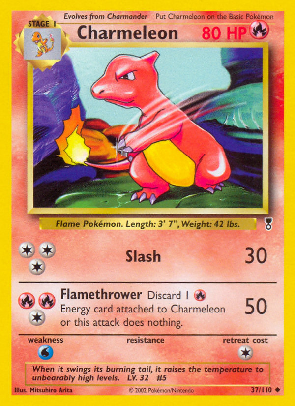 Charmeleon 037 Legendary Collection Uncommon