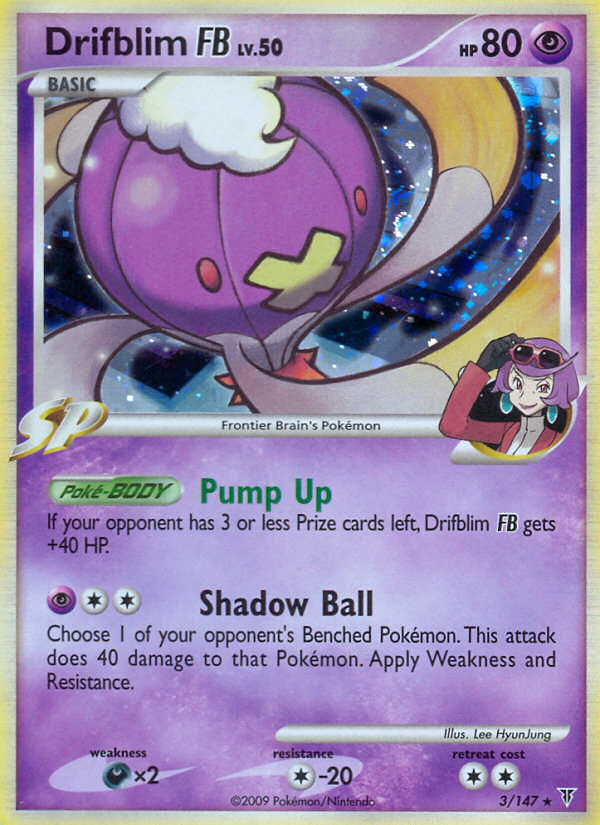 Drifblim FB 3 Supreme Victors Holo Rare