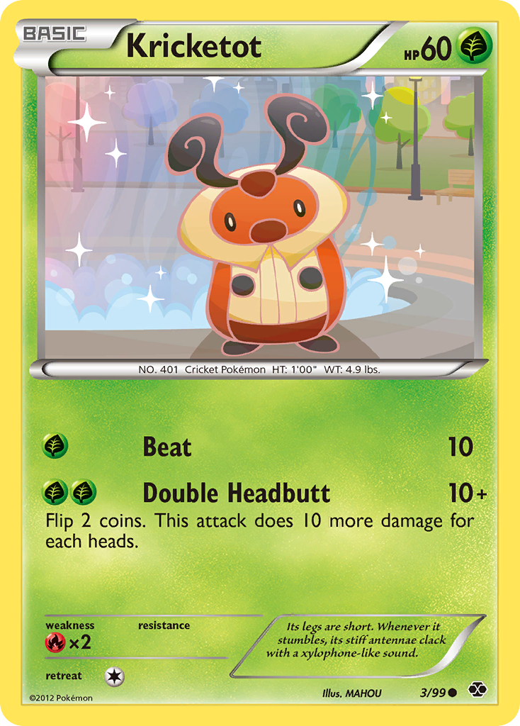 Kricketot 3 Next Destinies Common