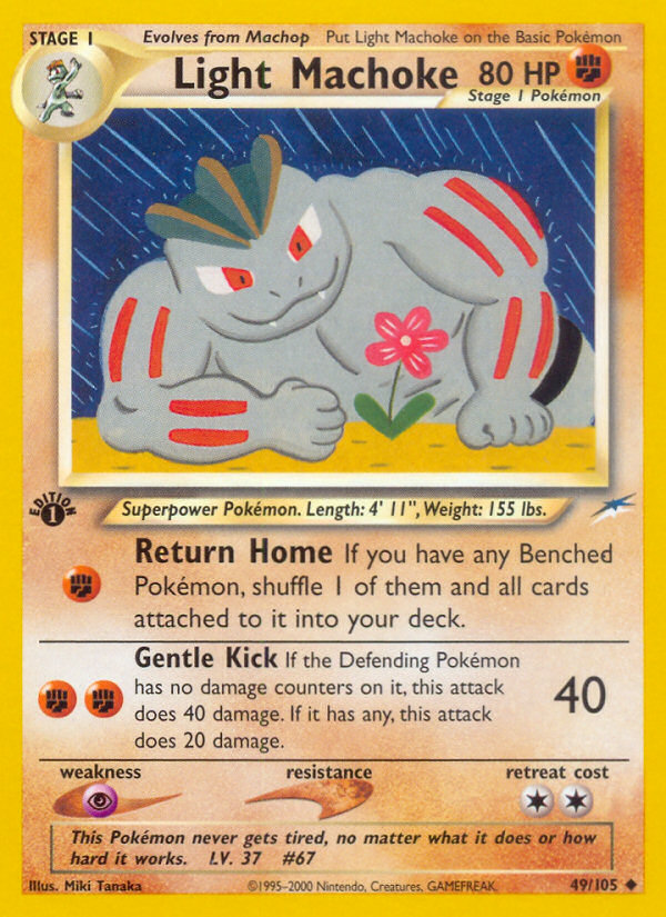 Light Machoke 049 Neo Destiny Uncommon