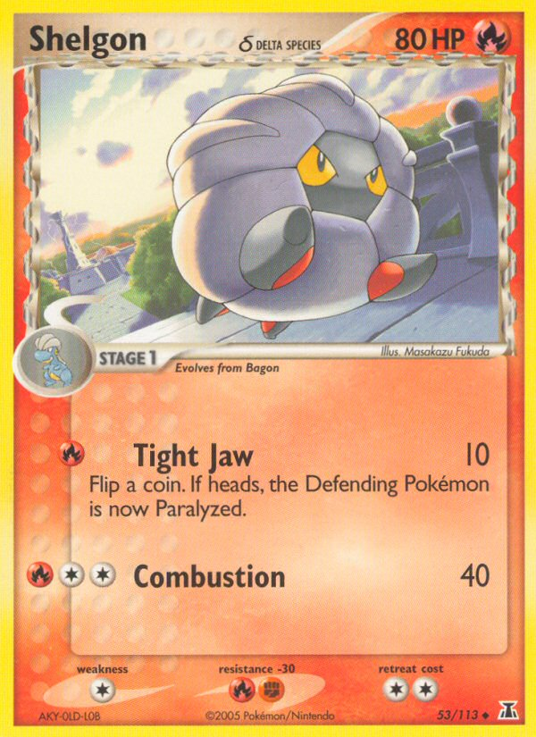 Shelgon 53 Delta Species Uncommon
