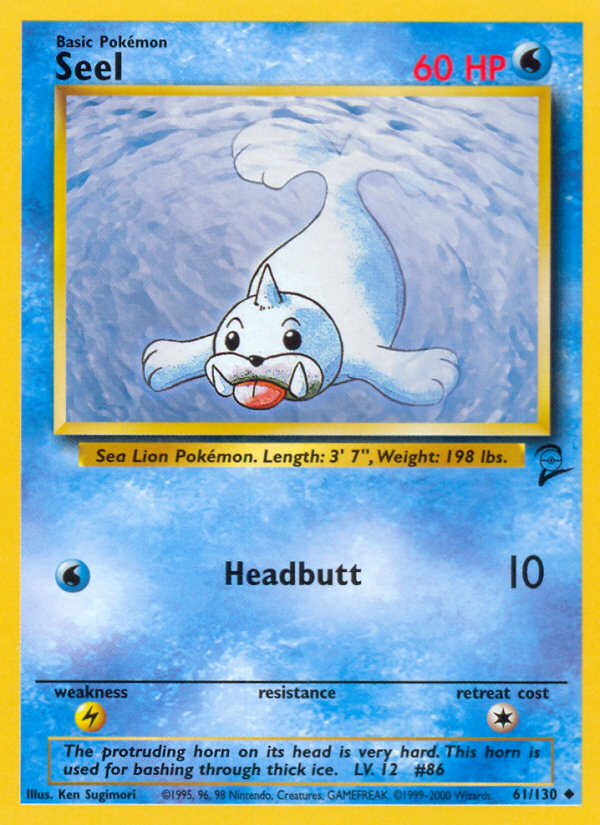 Seel 061 Base Set 2 Uncommon