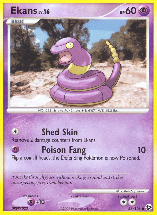 Ekans 66 Great Encounters Common Near Mint