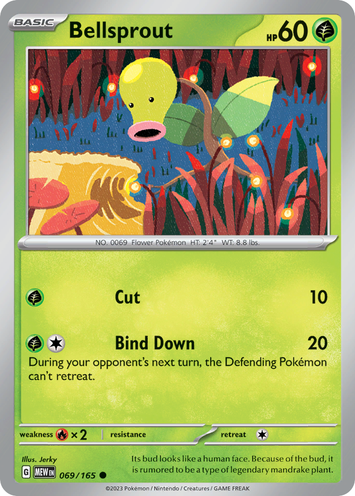 Bellsprout 069 SV: Scarlet & Violet 151 Common