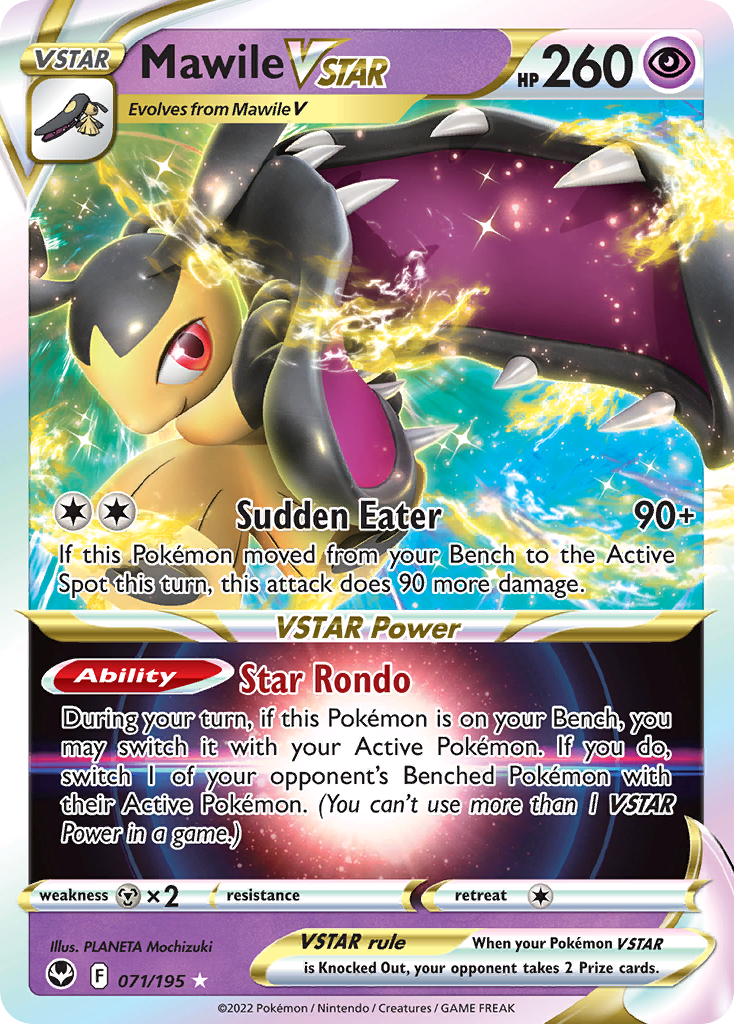 Mawile VSTAR 071 SWSH12: Silver Tempest Ultra Rare