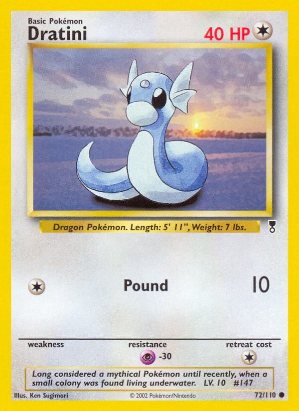 Dratini 072 Legendary Collection Common Near Mint