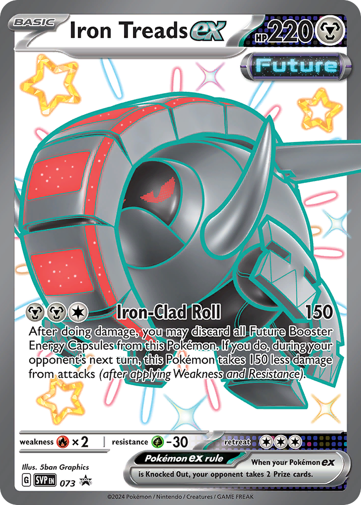 Iron Treads ex 073 SV: Scarlet & Violet Promo Cards Promo
