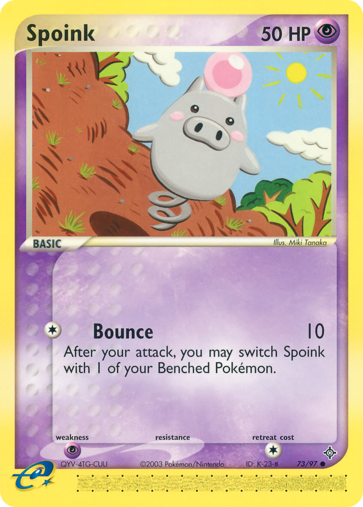Spoink 73 Dragon Common