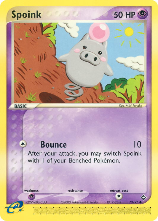 Spoink 73 Dragon Common