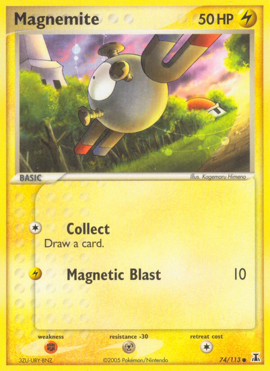 Magnemite 74 Delta Species Common