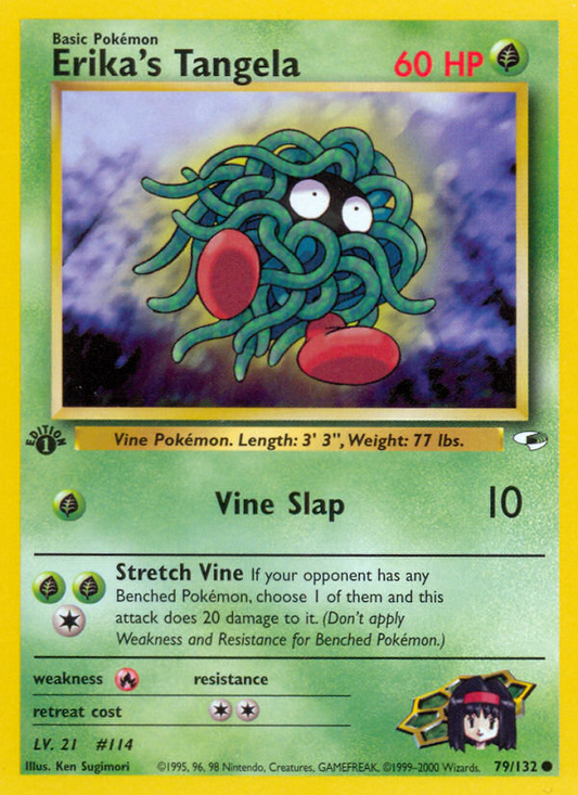 Erika's Tangela 079 Gym Heroes Common
