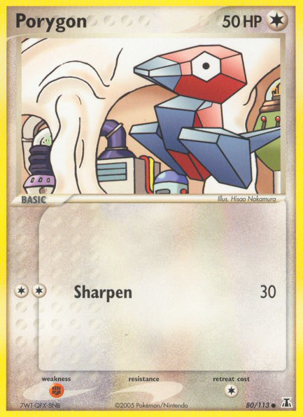 Porygon 80 Delta Species Common