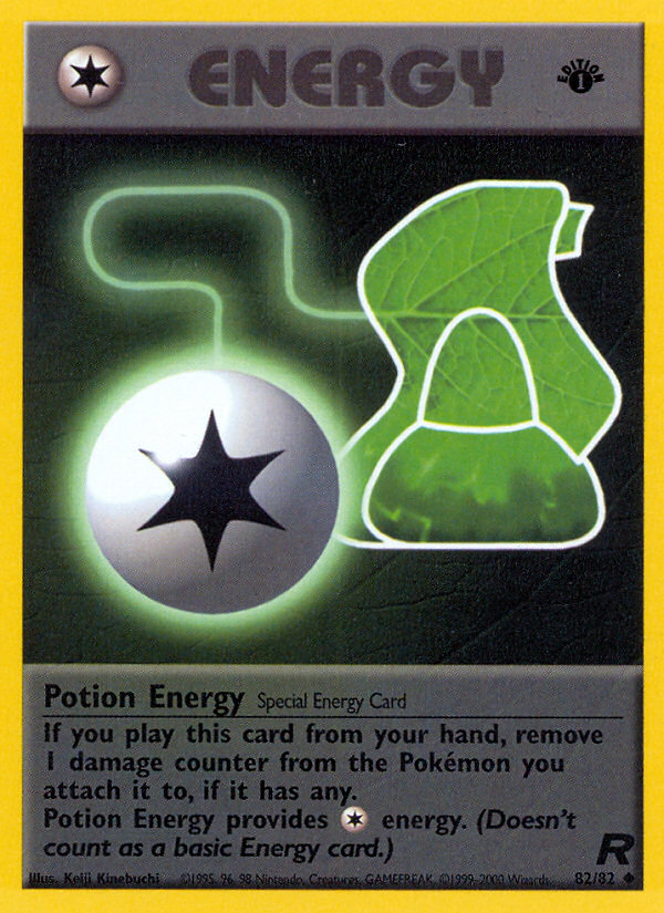 Potion Energy 82 Team Rocket Uncommon Lightly Played