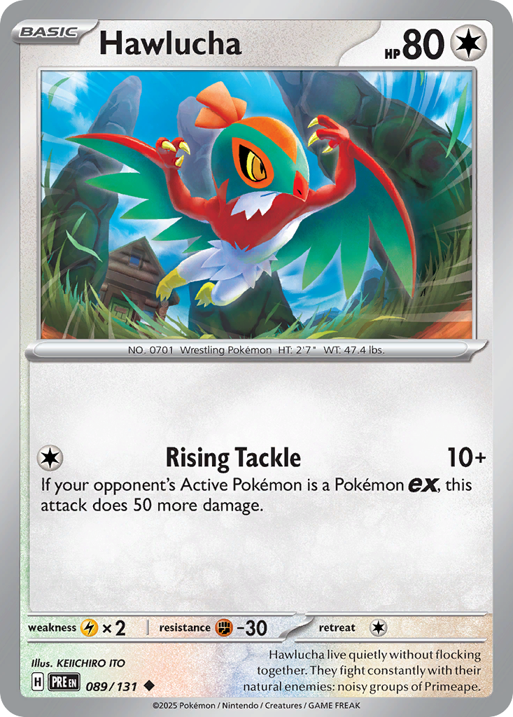 Hawlucha 089 SV: Prismatic Evolutions Uncommon