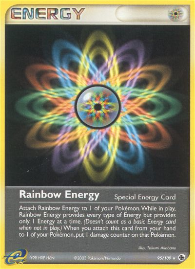 Rainbow Energy 95 Ruby and Sapphire Rare Lightly Played