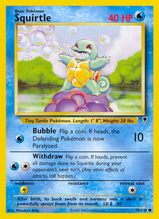 Squirtle 095 Legendary Collection Common Near Mint