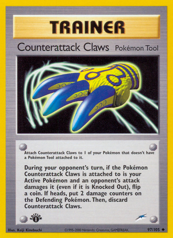 Counterattack Claws 097 Neo Destiny Uncommon