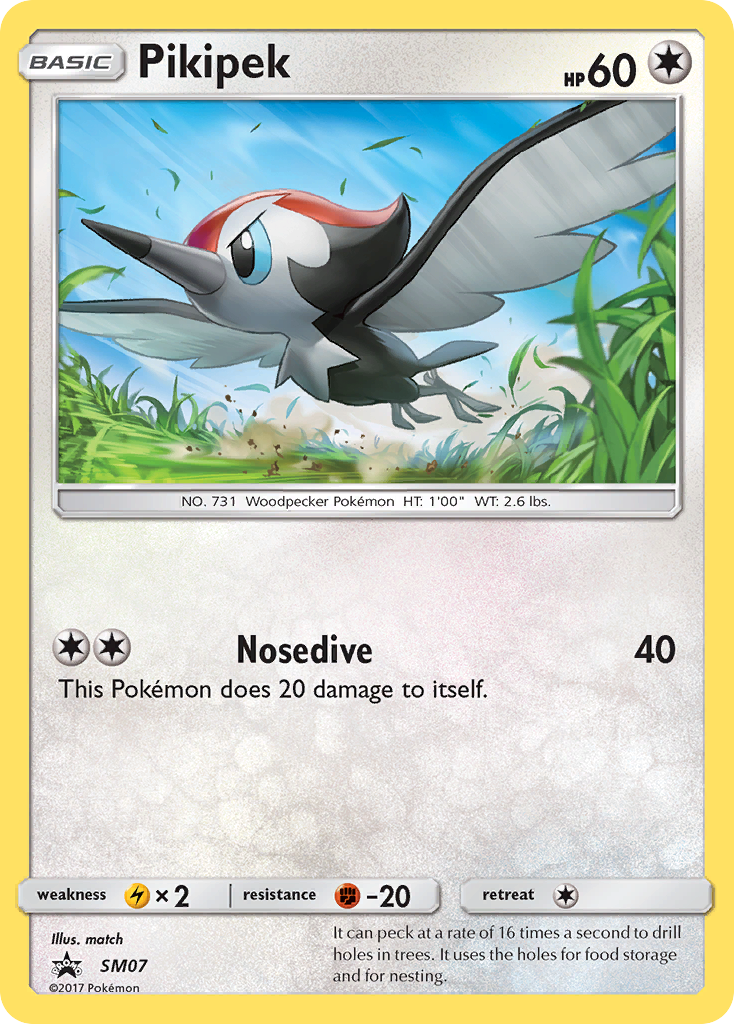 Pikipek SM07 SM Promos Promo Lightly Played