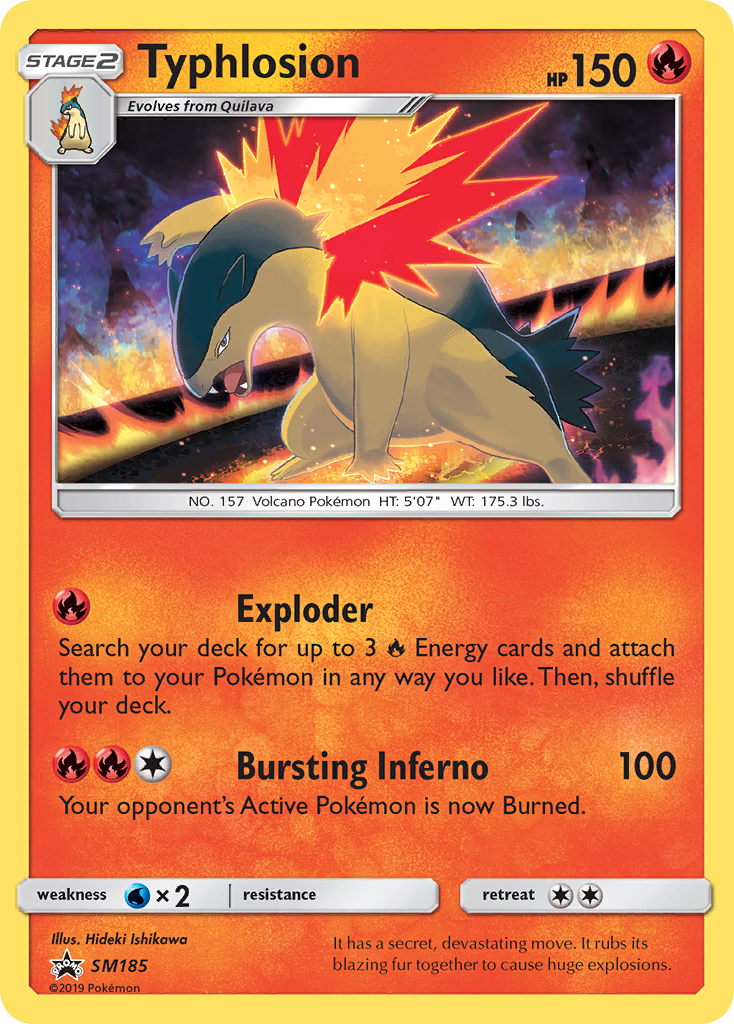 Typhlosion SM185 SM Promos Promo