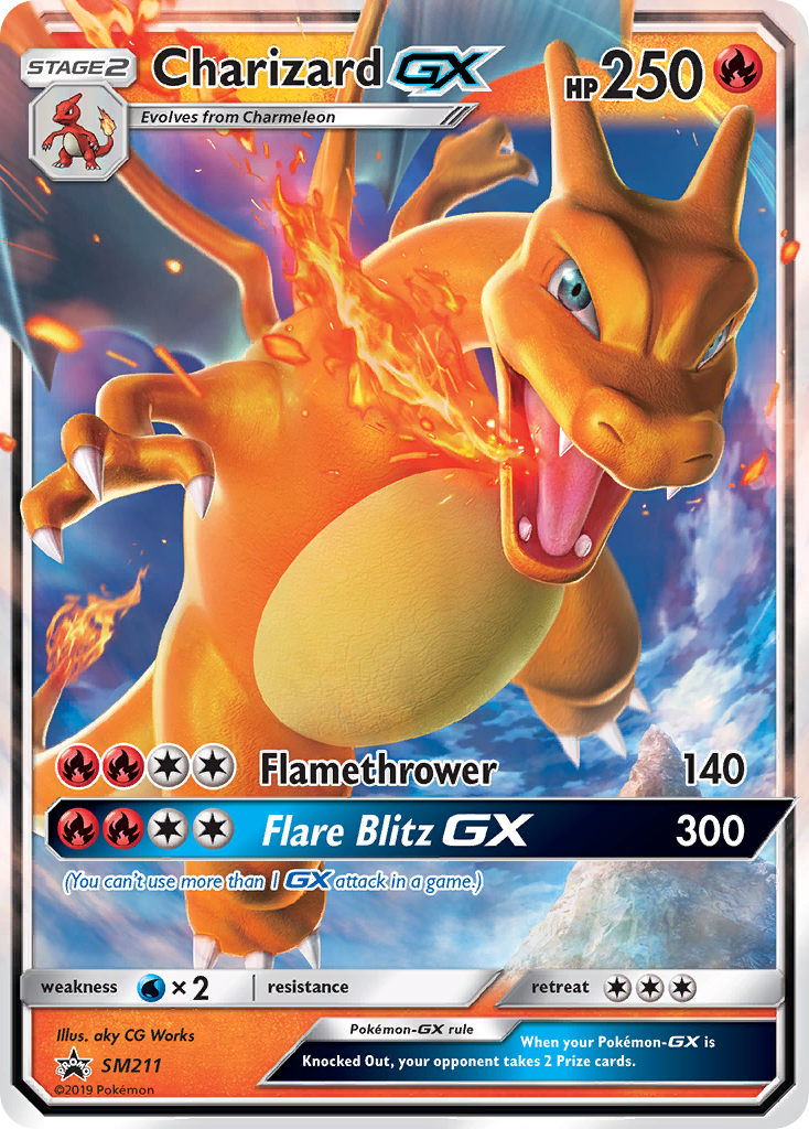 Charizard GX SM211 SM Promos Promo