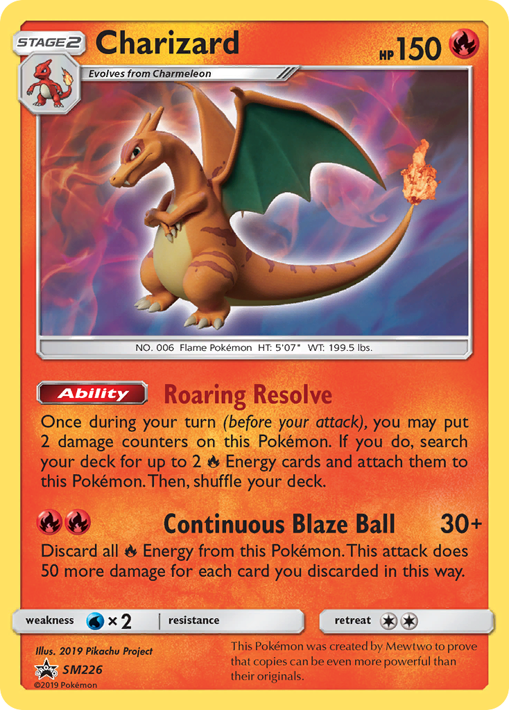 Charizard SM226 SM Promos Promo Lightly Played