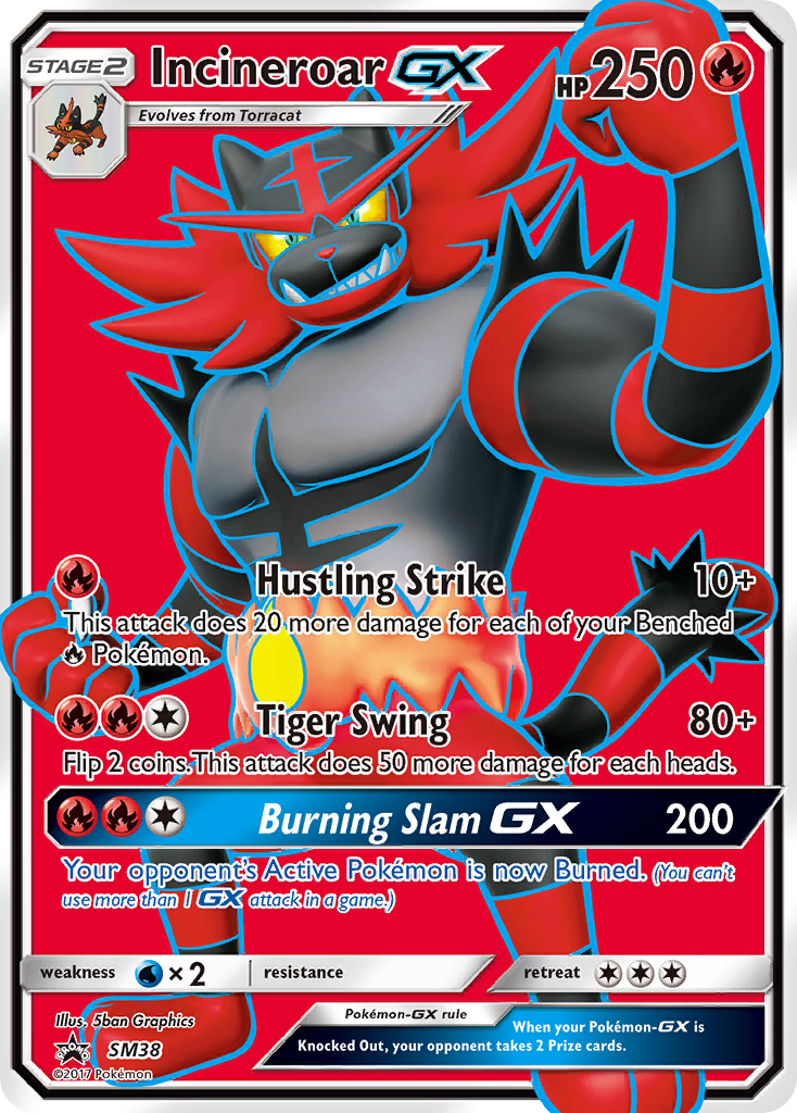 Incineroar GX SM38 SM Promos Promo