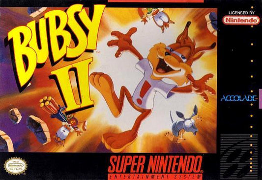 Bubsy II (Manual Only, Missing Cover)