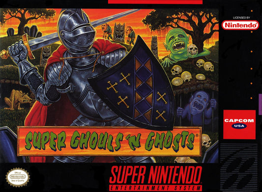 Super Ghouls 'n Ghosts (Manual Only)