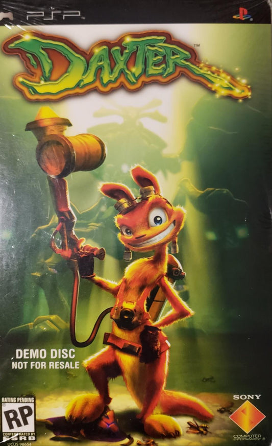 Daxter Demo Disc (Not For Resale, Autographed)