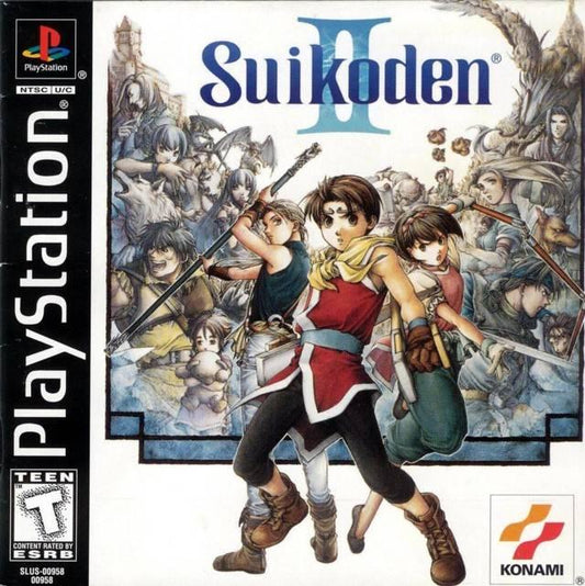 Suikoden — Printed Cover Art — Disc Only