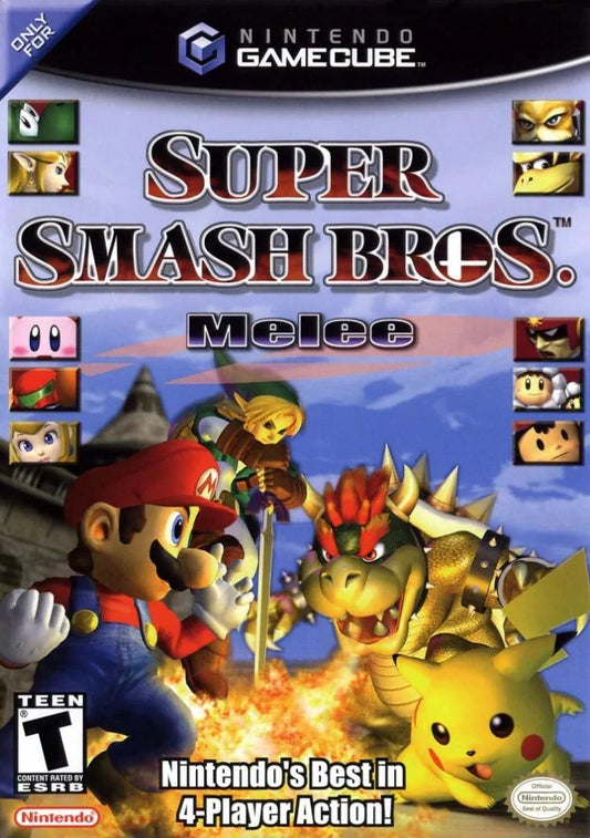 Super Smash Bros. Melee — Player's Choice — Case and Manual Only
