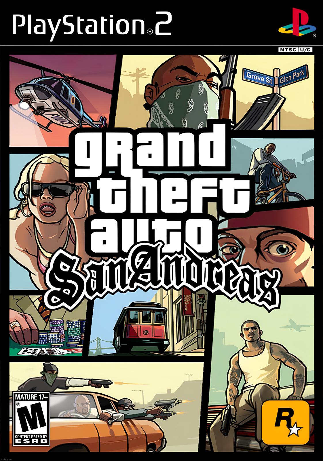 Grand Theft Auto: San Andreas — CIB — Black Label