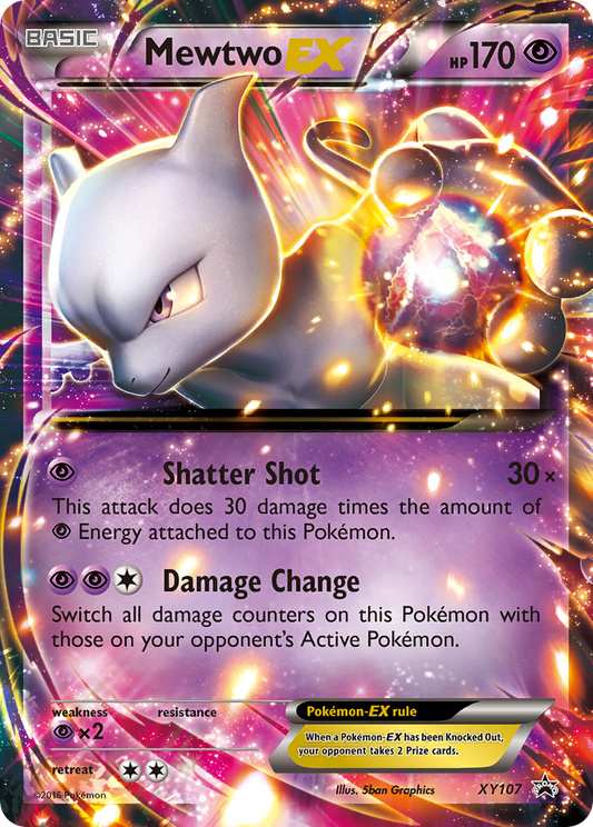 Mewtwo EX XY107 XY Promos Promo