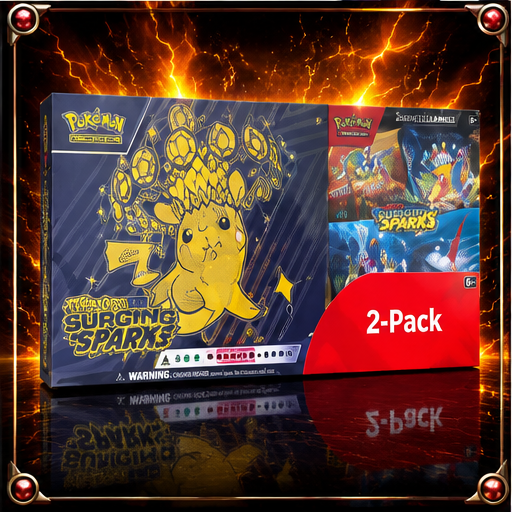 Costco Pokemon Surging Sparks 2-Pack Trainer Box and Booster Bundle