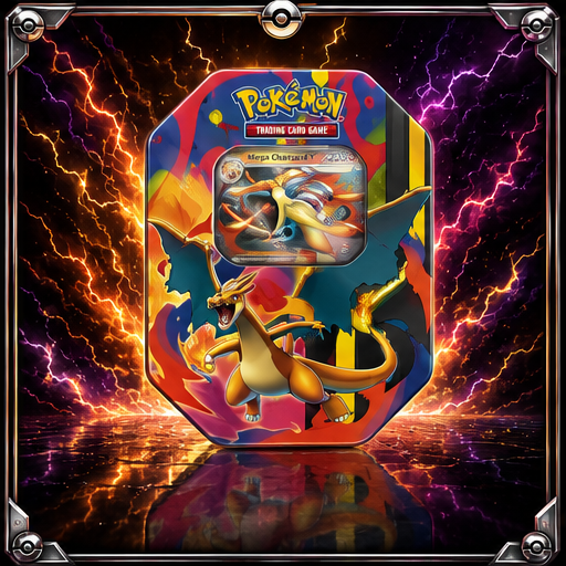 Mega Charizard Tin (Mega Charizard Y)