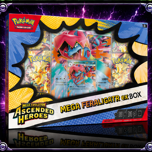 Ascended Heroes Mega Feraligatr ex Box