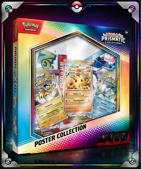 Prismatic Evolutions Poster Collection Case