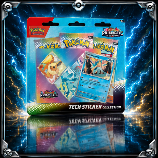 Prismatic Evolutions Tech Sticker Collection | Glaceon