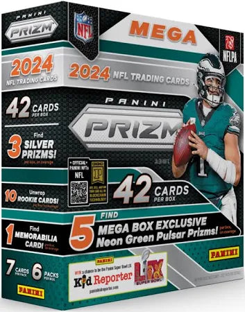 NFL Prizm Mega Box 2024