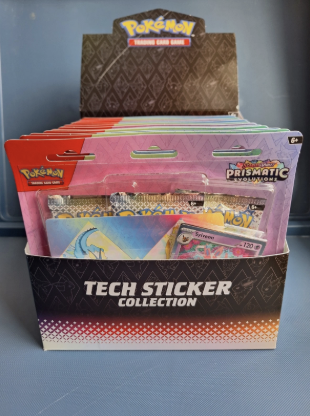 Prismatic Evolutions Tech Sticker Collection Case